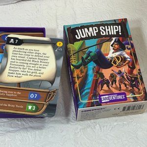 JUMP SHIP! Strategy Pirate Card Game Age 8+ Grab the Gold